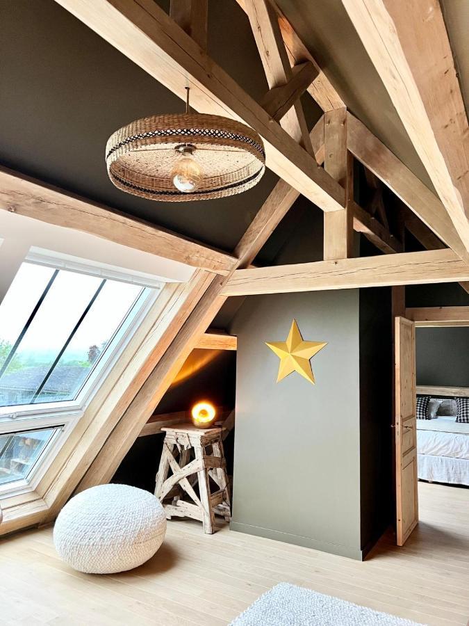 Par Hasard Ou Pas Bed and Breakfast Saint-Martin-aux-Chartrains Buitenkant foto