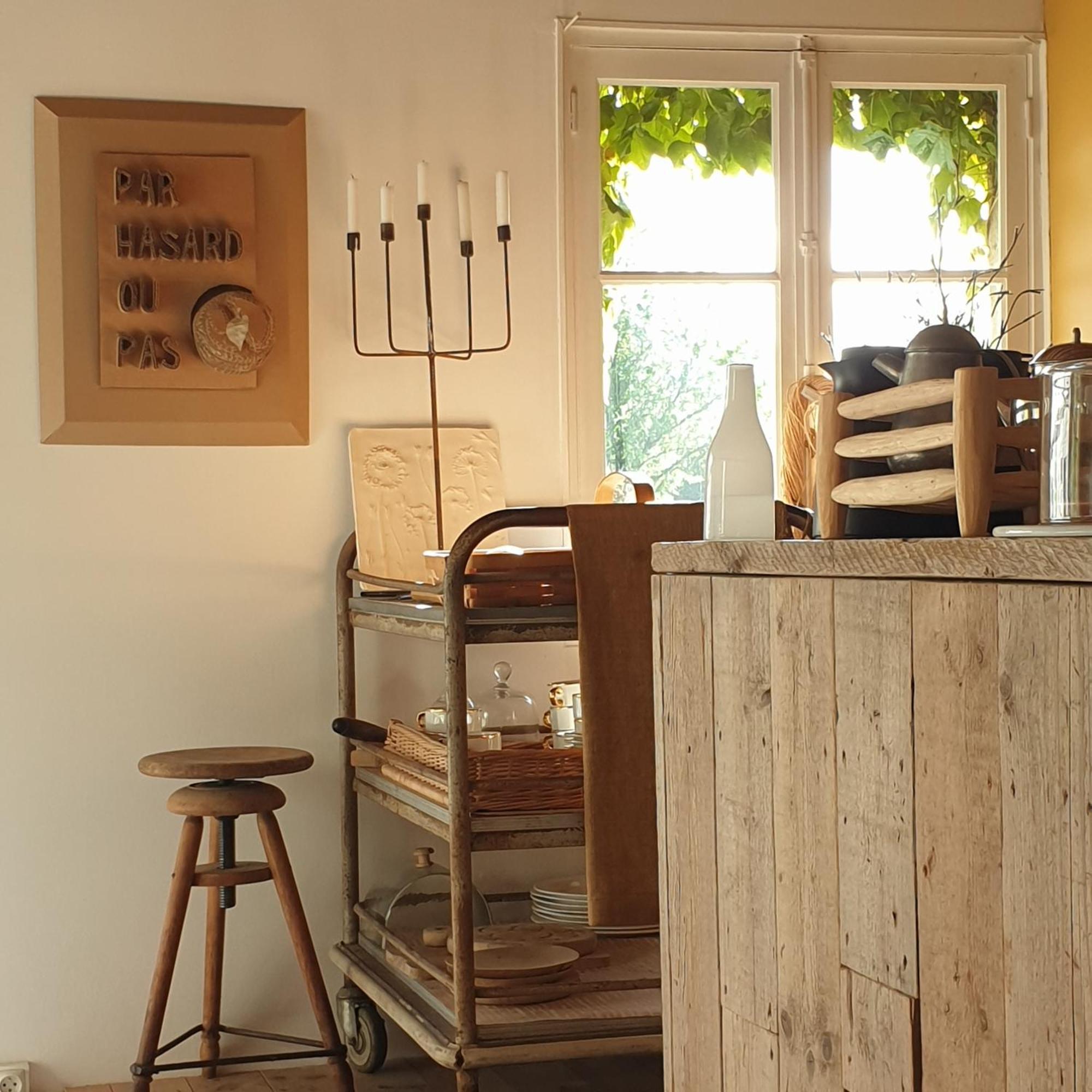 Par Hasard Ou Pas Bed and Breakfast Saint-Martin-aux-Chartrains Buitenkant foto